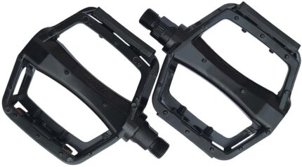 Педали МТВ YH-44X Al/сталь 9/16" отражатели черный