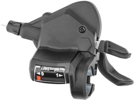 Шифтер Microshift TS-38  9 ск трос нерж 2050 мм черный
