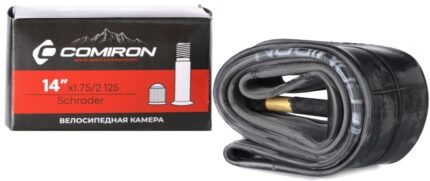 Камера 14  COMIRON 14 х 1.75/2.125 A/V 45 мм черный