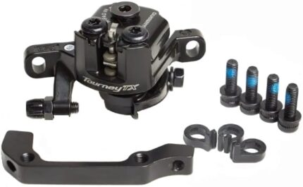 Калипер Shimano BR-TX805 F180/R160 (адаптер+калипер+колодки+крепл) черный