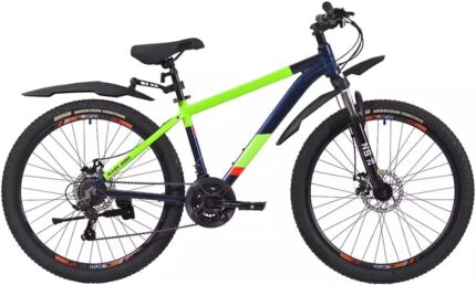 Велосипед горный 26" RUSH HOUR NS-650 Al disc 18"(синий) 13,5 кг(21ск)
