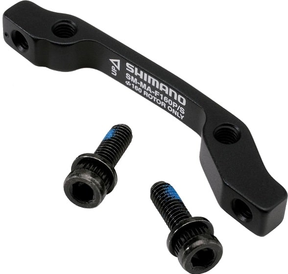 Адаптер калипера Shimano SM-MA-F160/S Al черный Адаптер калипера Shimano SM-MA-F160/S Al черный