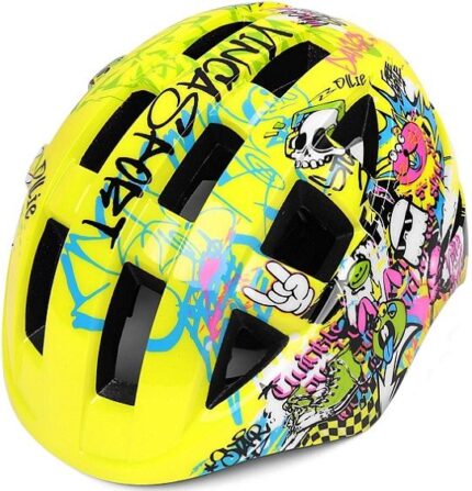 Шлем VINCA VSH-8 Ollie 17 отв (54-57) IN-MOLD желтый