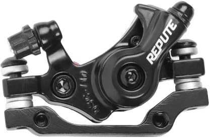 Калипер Repute DSC-710  F160/R140 (адаптер+калипер+колодки+крепл) черный