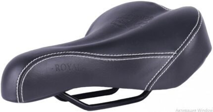 Седло вело VS-8291 Royal  250 х 180 мм комфорт черный