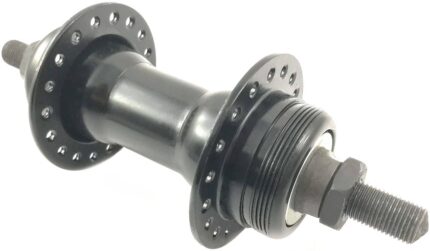 Втулка задняя BMX Shi Bo Fe 36H 112/165 мм 3/8 " трещетка 1 ск гайки черный