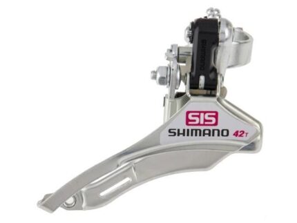 Перекл/передний Shimano Toyrney TY-10 нижняя тяга 28,6 мм (42T) серебро