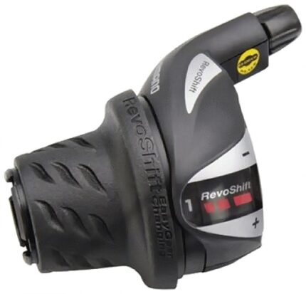 Шифтер Shimano Tourney RS36L 3 ск (SIS) Revoshift трос 1800 мм черный