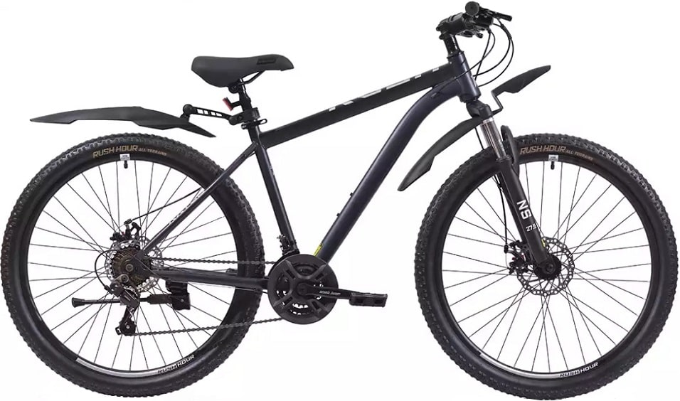 Велосипед горный 27,5" RUSH HOUR RX-705 disc 18"(черный) 17,1 кг(21ск) Велосипед горный 27,5" RUSH HOUR RX-705 disc 18"(черный) 17,1 кг(21ск)