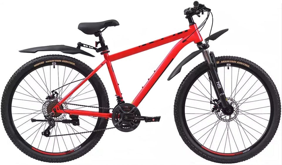 Велосипед горный 27,5" RUSH HOUR RX-705 disc 18"(красный) 17,1 кг(21ск) Велосипед горный 27,5" RUSH HOUR RX-705 disc 18"(красный) 17,1 кг(21ск)