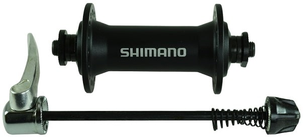 Втулка передняя SHIMANO Alivio M430 32H 133 мм QR черный Втулка передняя SHIMANO Alivio M430 32H 133 мм QR черный