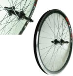Колесо заднее 24" Al/2 36H Veros втулка Fe трещетка гайки черный
