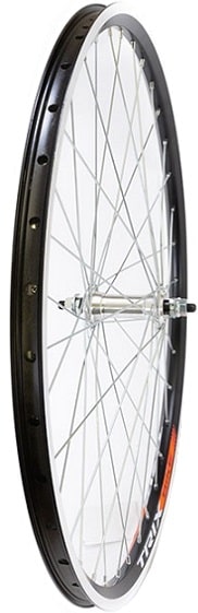 Колесо переднее 24" Al/2 36H Veros втулка Fe (Shunfeng) гайки черный