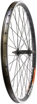 Колесо переднее 26" Al/2 36H Veros втулка Al гайки черный