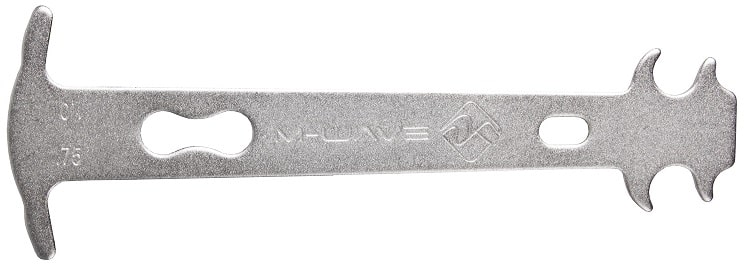 Ключ/индикатор M-Wave износа цепи 0,75-1% сталь серебро 5-880446 Ключ/индикатор M-Wave износа цепи 0,75-1% сталь серебро 5-880446
