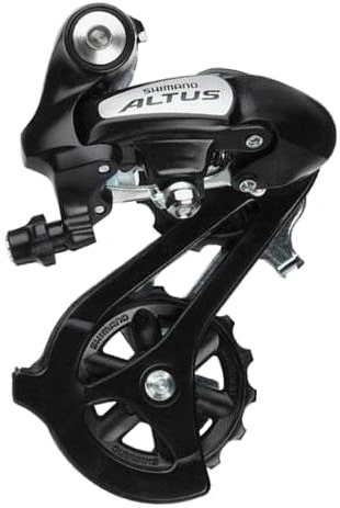 Перекл/задний Shimano ALTUS RD-M310 на петух 7/8 ск SGS черный