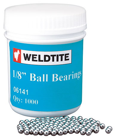 Подшипник/шарик Weldtite 1/8" для ореха/трещетки серебро 7-06141