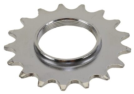 Звезда задняя для Fixie 1/8" сталь15 зубьев серебро 5-325592