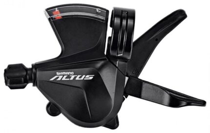Шифтер Shimano Altus M2000 3 ск трос нерж 18000 мм черный