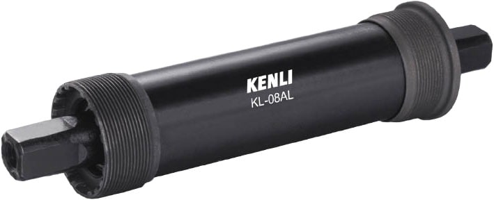 Каретка картридж Kenli KL-08AL 120 х 177 мм стальные чашки FAT BIKE черный Каретка картридж Kenli KL-08AL 120 х 177 мм стальные чашки FAT BIKE черный