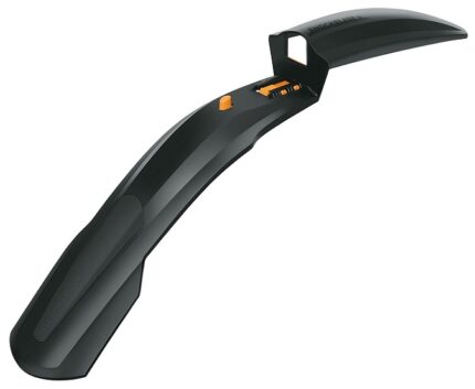 Крыло переднее 26-27,5" SKS Shockblade Dark в трубу вилки пластик черный 0-11451