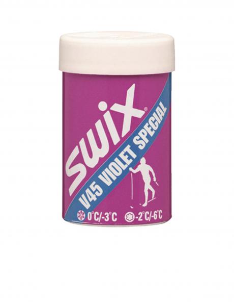 Мазь держания SWIX V45 Violet (0/-3) old (-2/-6) 45 гр фиолетовый Мазь держания SWIX V45 Violet (0/-3) old (-2/-6) 45 гр фиолетовый