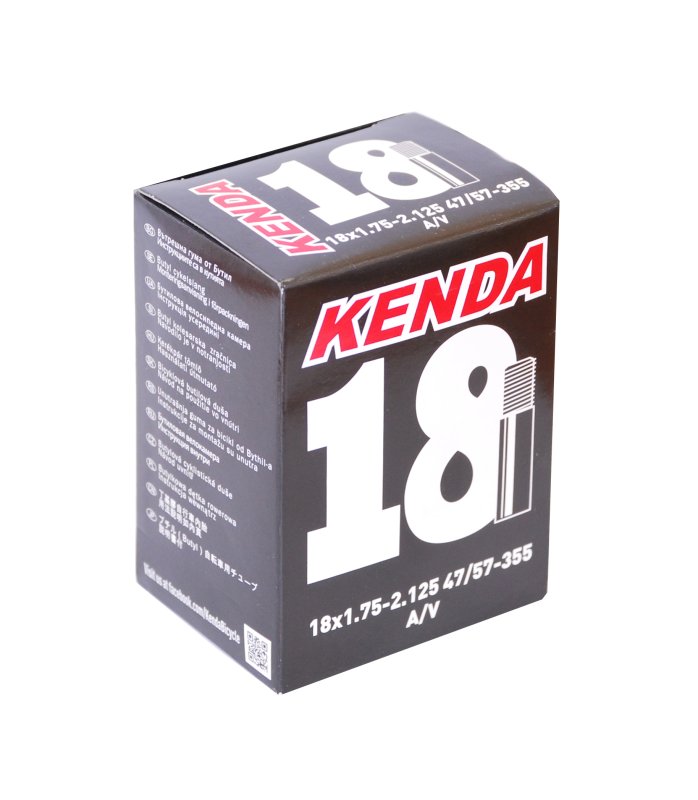 Камера 18 KENDA 18 x 1.75-2.125 (47/57-355) A/V черный 5-511334 Камера 18 KENDA 18 x 1.75-2.125 (47/57-355) A/V черный 5-511334