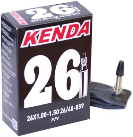 Камера 26  KENDA 26 x 1,0/1,5 (40-559) F/V (Presta) черный 5-511296