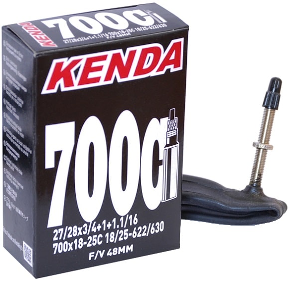 Камера 28 KENDA 700 x 18/25C F/V (Presta) 48 мм черный 5-511291 Камера 28 KENDA 700 x 18/25C F/V (Presta) 48 мм черный 5-511291