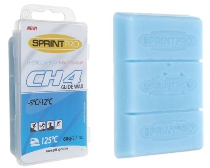 Парафин Sprint PRO CH-4  (-5/-12)  60 гр голубой