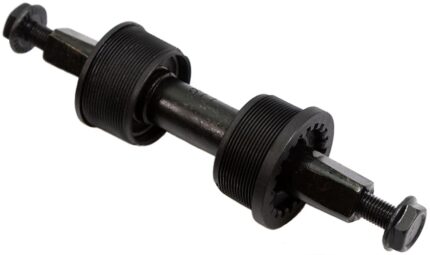 Каретка п/картридж KL-16B BC 1.37"х 24Т L/R/122 мм квадрат с болтами черный