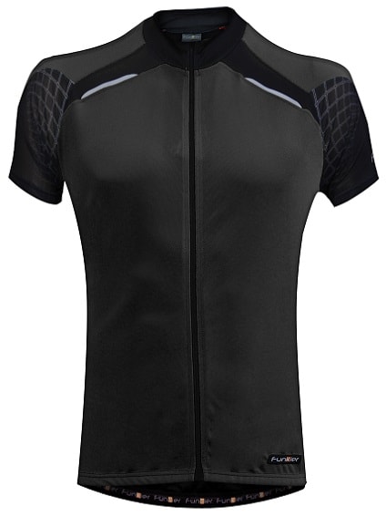 Футболка вело FUNKIER Bike J-730-7 Firenze Black Men Active SS Jersey (S) черный 12-630