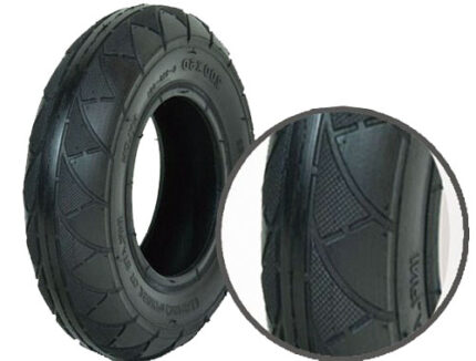 Покрышка д/колясок HRT 200 x 50 (50-94) G-826 слик черный 00-011000