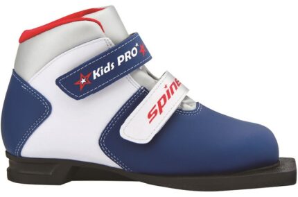Ботинки 75 мм SPINE Kids Pro 399 (32) синий/белый ИК
