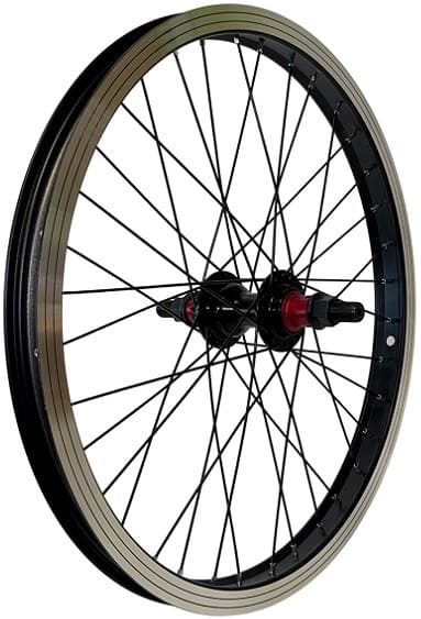 Колесо заднее 20" Al/2 36H Veros втулка Al драйвер 9T BMX гайки черный