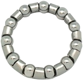 Подшипник втулки задней 1 ск Neco "Торпедо" 1/4" х 11 шаров серый 6-945