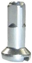 Нипель для спиц 14G (2 мм) оцинкованная сталь серебро 5-284593