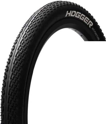 Покрышка 20  HOGGER 20 x 1,75 (47-406) HG-2104 антипкол 3 мм низкий черный