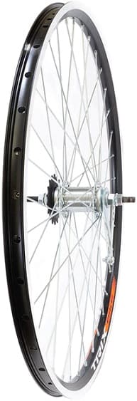 Колесо заднее 20" Al/2 36H Veros втулка 1 ск (Shunfeng) гайки черный