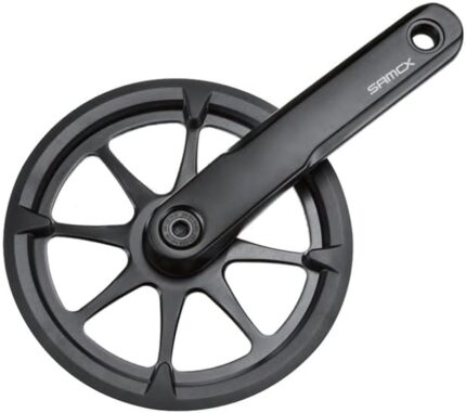 Система 1 звезда 42T Кв Samox LifeStyle Al 1/2"x3/32" защита 165 мм черный