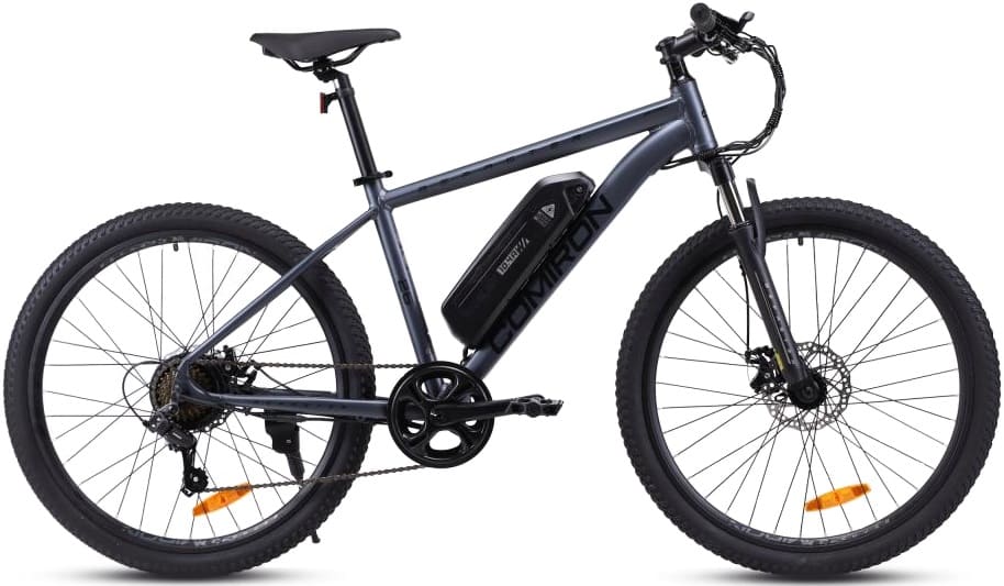 Электровелосипед 26" COMIRON BeFASTER Al 250W 36V/10,4 Ah (черный) 21 кг(7ск) Электровелосипед 26" COMIRON BeFASTER Al 250W 36V/10,4 Ah (черный) 21 кг(7ск)