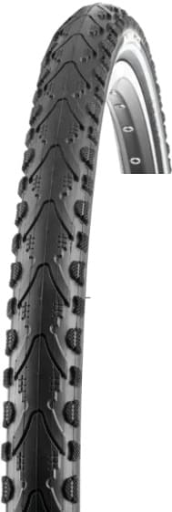 Покрышка 28  KENDA 700 x 38c (40-622)  K-935 п/слик светоотражательные полосы черный